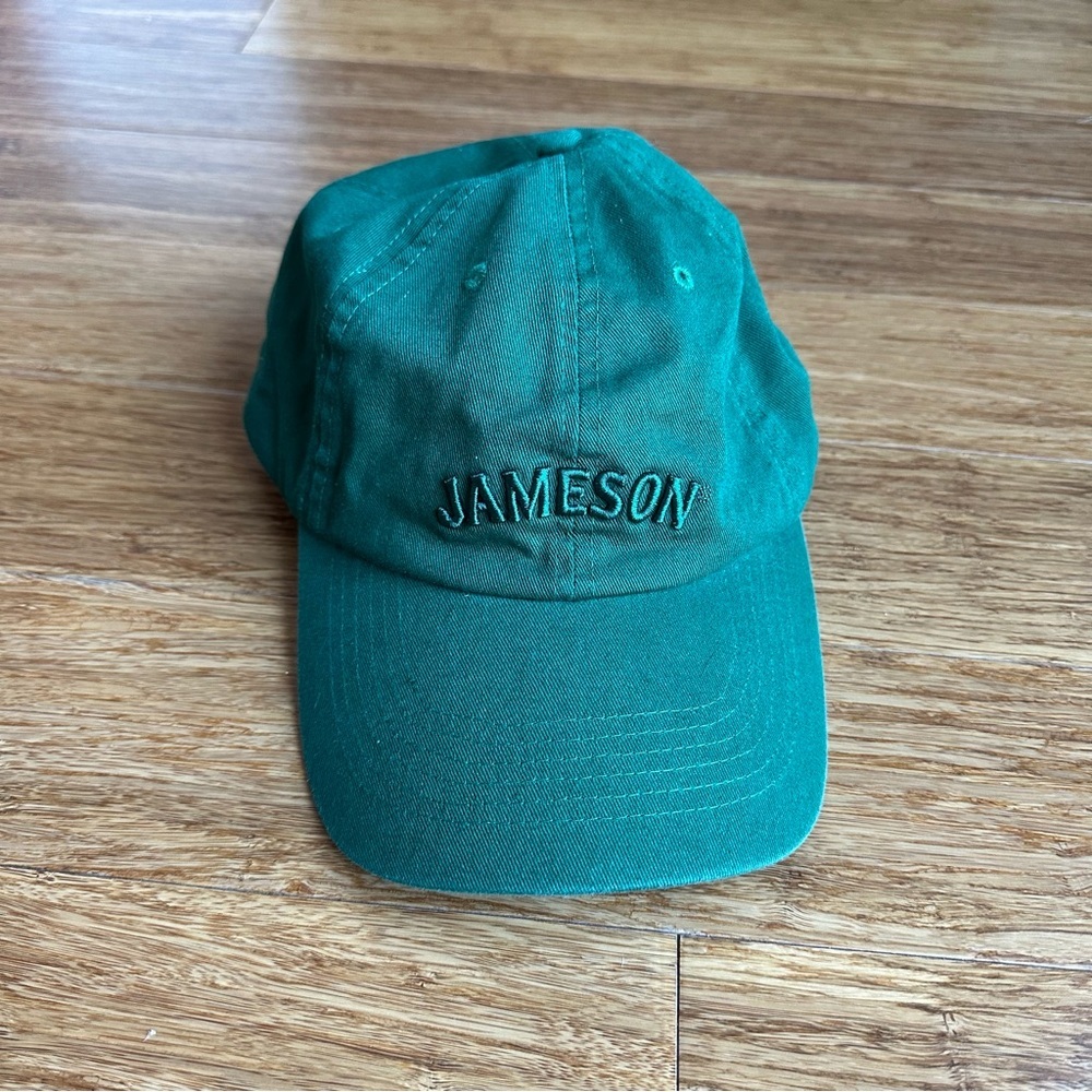 NWT JAMESON Whiskey Merchandise Green Baseball Cotton Cap Hat‎